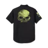 Men's Willie G Skull Shirt - Black Beauty