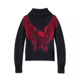 Women's Eagle Zip Up Sweater