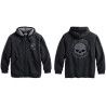 Men's Hooded Willie G Skull Sweatshirt    99107-18VM
