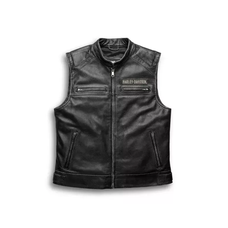 Men's Passing Link Leather Vest